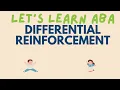 Differential Reinforcement DRO DRI DRA DRH DRD DRL ABA Terms RBT and BCBA Exam Review