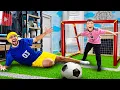 We Turned Our Living Room into a Soccer Field