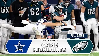 Cowboys vs Eagles | MNF Full Game Highlights | NFL Week 7, 2026