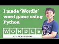 Made Wordle game using Python