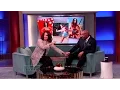 Lynda Carter teaches Steve the Wonder Woman Spin STEVE HARVEY