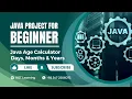 How To Calculate Age From Date of Birth in Java
