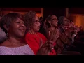 Sarah Ikumu performing Glory Showtime at the Apollo