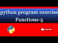 function 5 Write a Python program to access a function inside a function