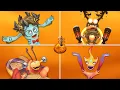 Fire Haven - All Monster Sounds Animations My Singing Monsters