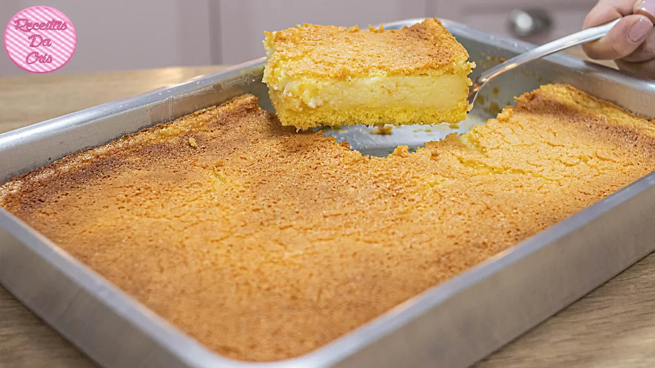 BOLO DE FUBÁ CREMOSO DE LIQUIDIFICADOR | Gabriel Freitas |