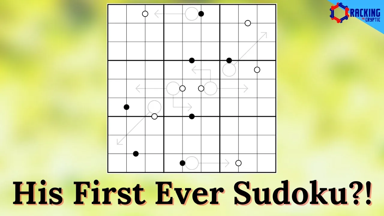 The First Sudoku He Ever Made??