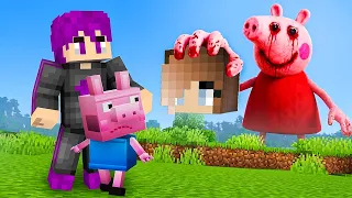 لعبنا مود بيبا بيج المرعب في ماينكرافت اليلة الاولي… 😱🐷 (Peppa Horror Mod)