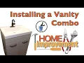 How to install a Vanity Combo - Base and Sink