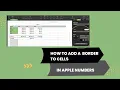 How To Add Borders To Cells In Apple Numbers