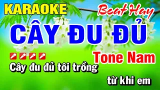 Karaoke Nhạc Sống Tone Nam - Cây Đu Đủ (Beat Hay) Mới Nhất Cực Chuẩn | Hoài Phong Organ