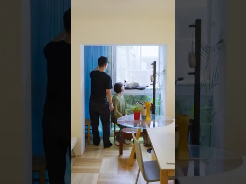 Interior Designer’s Long, Narrow Seoul Apartment ✨ #nevertoosmall #shorts