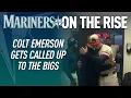 Mariners Top Prospect Colt Emerson Learns He s Been Called Up to the Big Leagues