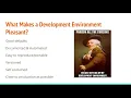 A Pleasant Development Environment featuring Docker and Rails Chris Cumming