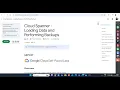 Cloud Spanner - Loading Data and Performing Backups Lab Solution Google Cloud Arcade 2025