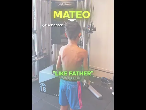 Ronaldo Is the Best Teacher for Mateo 🥹❤️