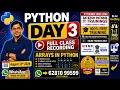 Python Day 3 Arrays in Python 1D 2D Arrays FREE Python Training - Sateesh Patnaik IT Trainings