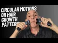 Shaving With A Rotary Shaver - Circular Motions or Follow Hair Growth Direction Shaving Demo