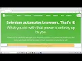 Selenium Java training - Batch Oct 2022