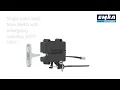 Single point latch from EMKA with emergency opening 3000 U301