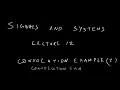 Signals and Systems Lecture 12 Convolution Sum Example