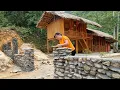 Download Lagu Country girl and how to build a beautiful and easy stone fence | stone wall /Lý Nhệ