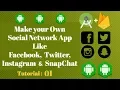 Firebase Social Network App Android Studio Tutorial 01 - Project Overview