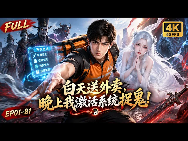 穷小子白天送外卖,夜里竟激活系统开始捉鬼!白衣女诡跪喊帝君,五方诡帝俯首听命,他送的不是外卖,是阴阳两界的太平