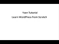 Convert HTML to WordPress theme Bengali tutorial Part-1