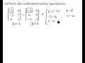 Subtract Matrices