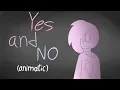 Yes and No - Genderfluid Animatic LGBT Flags humanized