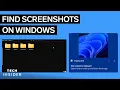 Where To Find Screenshots On Windows