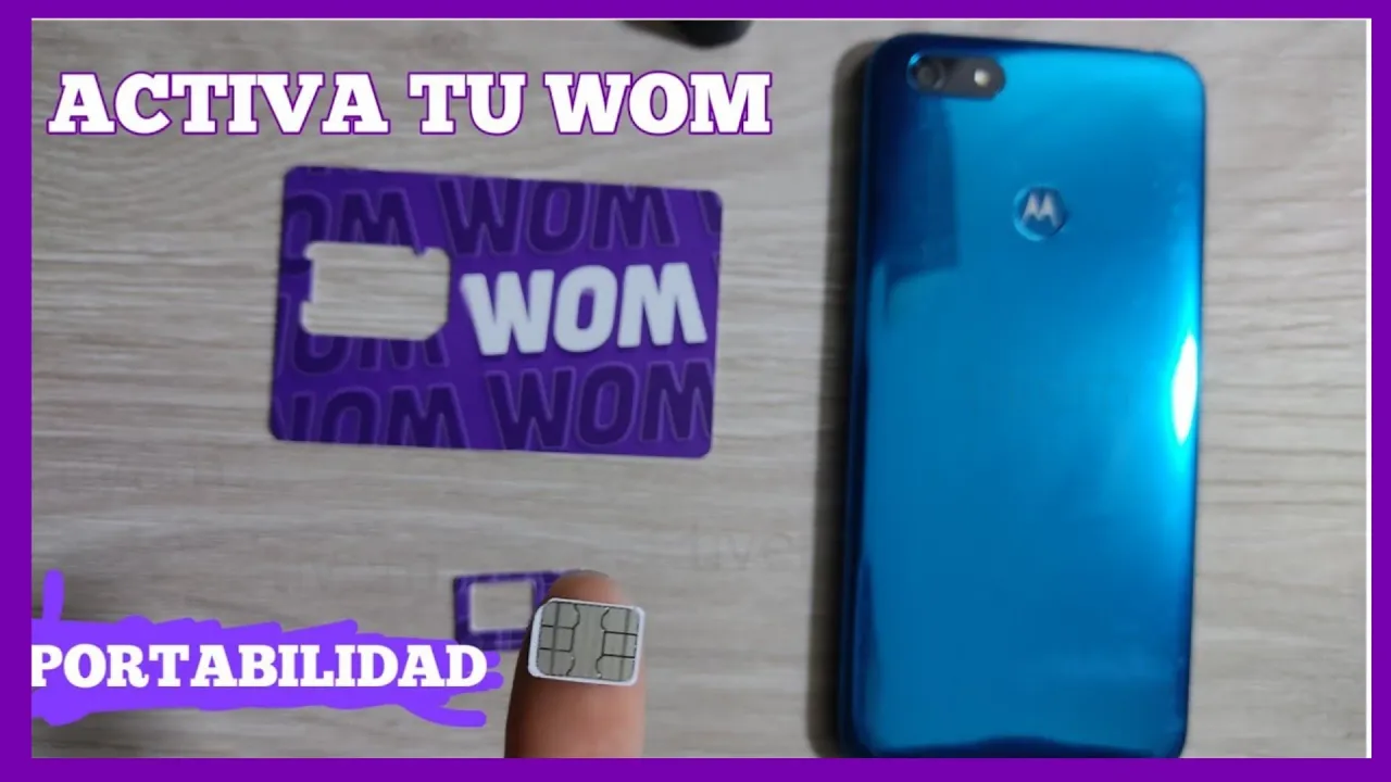 como Registrar o Activar SIM CARD WOM (muy fácil)2024