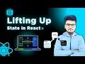 Lifting State Up in React Easy React Concept Explained in Hindi English React Tutorial