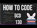 how to code racket 130 - gcd generative recursion algorithms