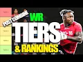 Rookie WR Rankings Tiers 2023 Dynasty Football