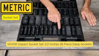 All Metric VEVOR Deep Impact Socket Set Review - Built to Take a Beating