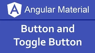 Angular Material Tutorial in Hindi Button and Toggle Button