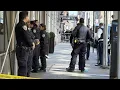 NYPD searching for suspect after off-duty security guard shot