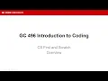 CS First and Scratch Overview