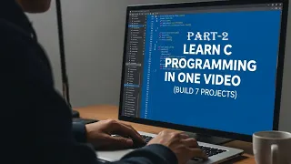 Learn C Programming in One Build 7 Projects 2026 C Programming Full Course