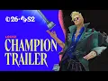 Locke The Ashen Exorcist Champion Trailer - League of Legends