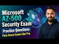 Microsoft Azure Security Technologies AZ-500 Practice Questions Exam Prep 2026