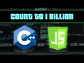 C vs JavaScript Speed Test