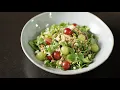 Download Lagu Farro Salad with Red Grapes, Pistachios, Feta Cheese, and Red Wine Vinaigrette