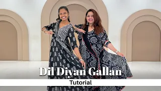 Dil Diya Gallan Tutorial | Team Naach | Yoshetaa | Andrea