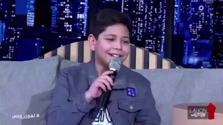 محمد ابراهيم نجم The Voice Kidsواغنية اسمر يا اسمراني طرب 