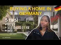 5 TIPS FOR BUYING A HOME IN GERMANY