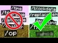 RARE Minecraft Commands