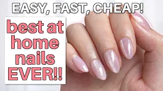 These New DIY At-Home Nails CHANGE THE GAME Never go to the nail salon again